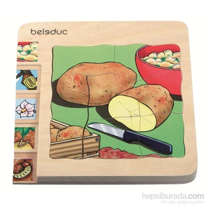Katlı Puzzle-Patates15x15 Cm