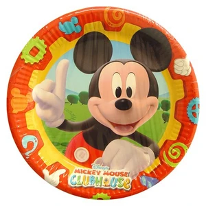 Mıckey Club House Kağıt Tabak 23 Cm