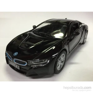 Bmw İ8 1:36 Metal Çek Bırak Araba (Siyah)