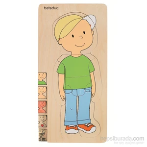 Katlı Puzzle-Erkek 15X30 Cm