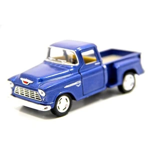 1955 Chevy Stepside Pick-Up (Mavi) 1:32 Metal Çek Bırak Kamyonet