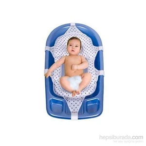 Sevi Bebe Lüks Bebek Banyo Filesi - Lacivert Puanlı