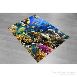 Flashy 3 D 2007 Oturma Odası Halısı 100x145 cm