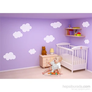 Beyaz Bulutlar Sticker