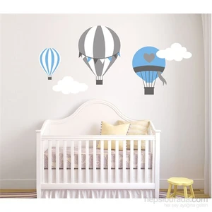 Uçan Balonlar Sticker