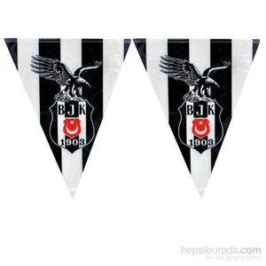 Beşiktaş Üçgen Bayrak Set