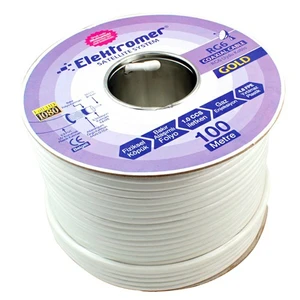 Rg6/U4 Bakır Anten Kablosu 100 Metre