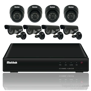 MULTİTEK DVR KIT 5008 8 KANAL DVR & KAMERA SETİ