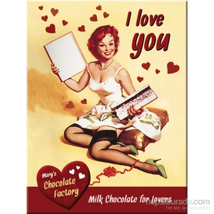 I Love You Chocolate Magnet