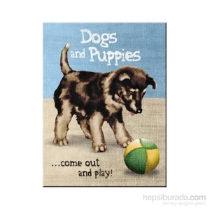 Nostalgic Art Dogs and Puppies Magnet 14316
