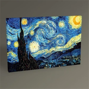 Tablo 360 Vincent Van Gogh Yıldızlı Gece Tablo 30 x 20