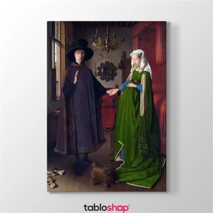 Jan Van Eyck - Arnolfini'nin Evlenmesi Tablosu