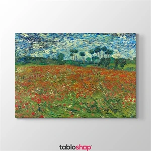 Van Gogh - Poppy Field Tablosu