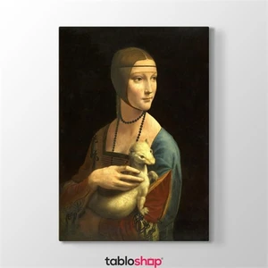 Leonardo Da Vinci - Erminli Kadın Tablosu
