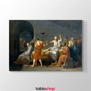 Jacques Louis David - Sokrates’İn Ölümü Tablosu