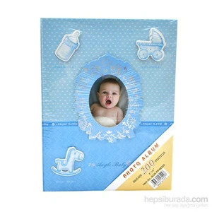 200'Lük  Bebek Fotoğraf Çerçevesili 3'Lü Set