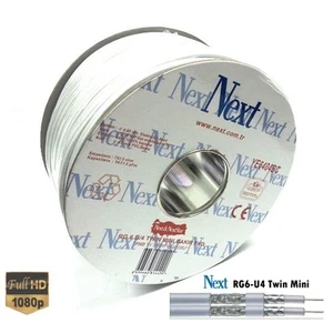 Ye-6404Bc Rg-U4 Mini Twin Bakır Anten Kablosu 100Metre