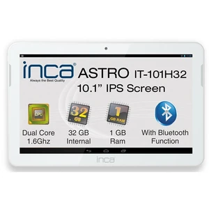 Astro 32GB 10.1" IPS Beyaz Tablet + 4 Adet Aksesuar Hediye