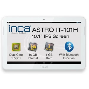 Astro 16GB 10.1" IPS Beyaz Tablet + 4 Adet Aksesuar Hediye