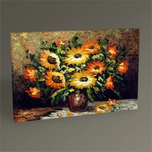 Tablo 360 Vazoda Çiçekler Tablo 45X30