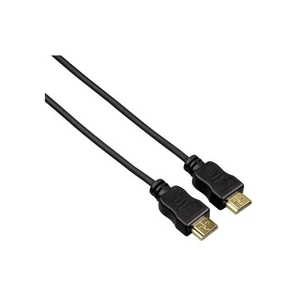 HAMA HS Super Slim Altın Uçlu Siyah 1.8m HDMI Kablo