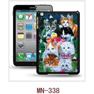 iPad Mini 1/2/3 - 3D Hologramlı Kediler Arka Kapak (ITG-MN-338)