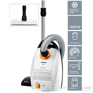 VSZ5XTRM4 1800 W Kompresör Teknolojili Toz Torbalı Elektrikli Süpürge