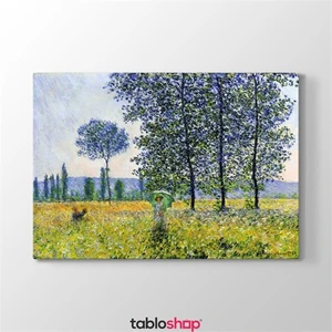 Claude Monet - Kavaklar Altında Tablosu