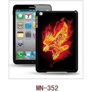 iPad Mini 1/2/3 - 3D Hologramlı Alevli Kartal Arka Kapak (ITG-MN-352)