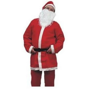 Elyaf Noel Baba Kostümü Yetişkin
