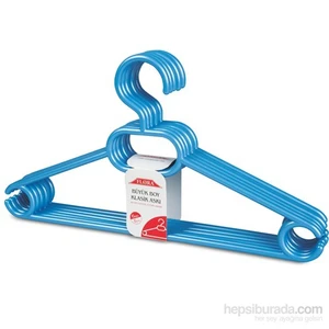 F316 Büyük Boy Klasik Askı 6'lı