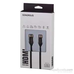 Black 1115 1,4 3D Altın Uçlu Hdmi Kablo (1,5m)