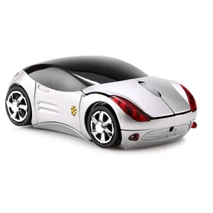 SM-966 Gümüş Optik Kablosuz Mouse