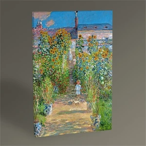 Tablo 360 Claude Monet Garden At Vétheuil Tablo 120X80