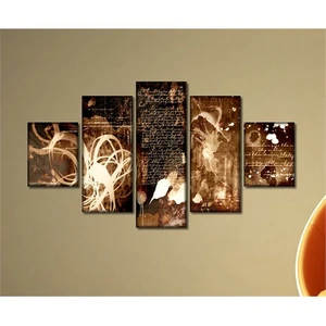 - Kp-24 5 Parçalı Canvas Tablo - 123X56cm