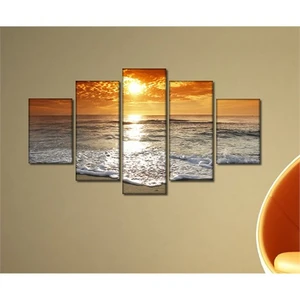 - Kp-31 5 Parçalı Canvas Tablo - 123X56cm