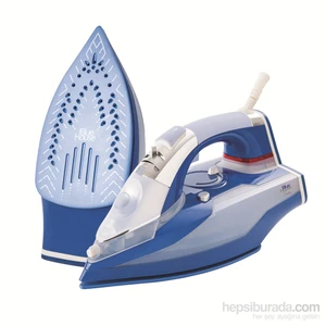 Blue House BH359SI 3000W Titanyum Tabanlı Buharlı Ütü - Mavi