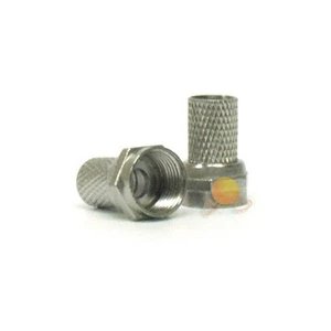 F Connectör Rg 6 (2'li)