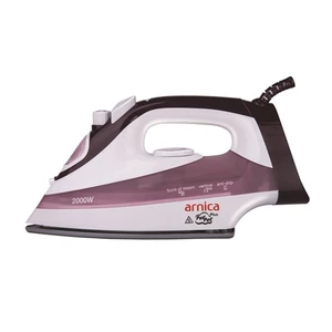 Puf Puf Plus 2000W Enamel Tabanlı Buharlı Ütü - Pembe