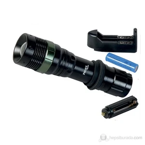 Ps-C25 Cree Q5 Power Led Zoomlu Şarjlı El Feneri