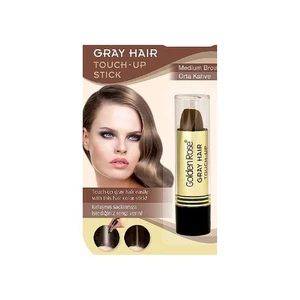 Golden Rose Grey Hair Touch-Up Stick No:03 Medium Brown - Saç Beyazlarını Kapatan Stick - 8691190067151