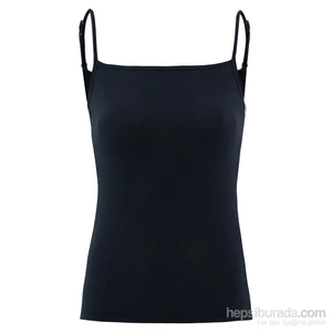 BLACKSPADE 1265 BAYAN SİYAH İNCE ASKI THERMAL ATLET