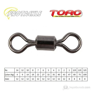 Toro Rolling Swivel Fırdöndü Black Nikel