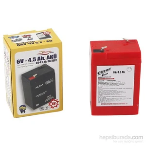 6 Volt Akü Seti (4,5 Ah)