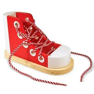 Melissa&Doug Ahşap Ayakkabı Bağlama