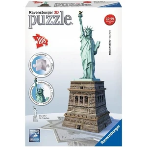 3 Boyutlu Plastik Puzzle Özgürlük Anıtı-125845