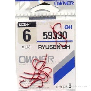 59330 -  2  Owner İğne Kırmızı Kurt İğnesi