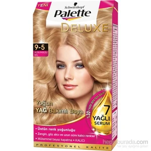 Deluxe 9.5 Altın Parıltılı Bal Saç Boyası