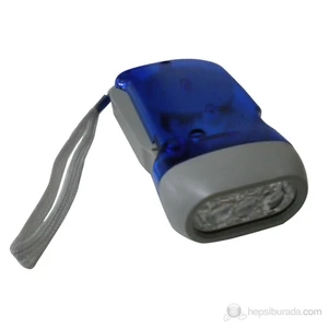 B&T-Dinamolu Kendinden Işıklı Power Led  El Feneri  80219