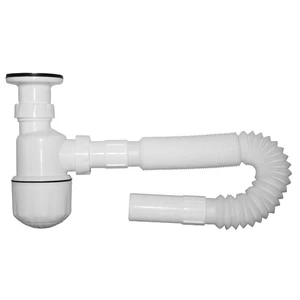Sk30 Taslı Körüklü Lavabo/Evye Sifonu
